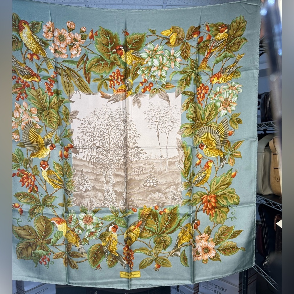 FERRAGAMO SILK SCARF